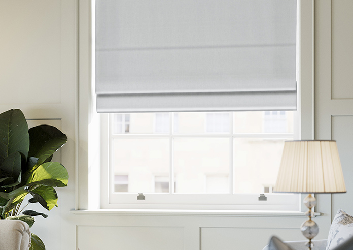 Windermere, Silver - Twist&Fit Roman Blind - Image 5
